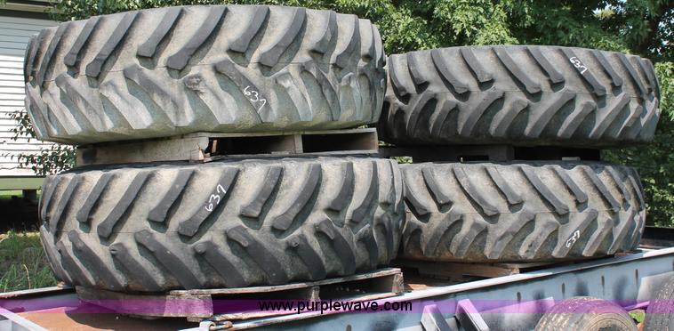 image for item C2671 (4) Titan 20.8R38 sprayer tires and wheels