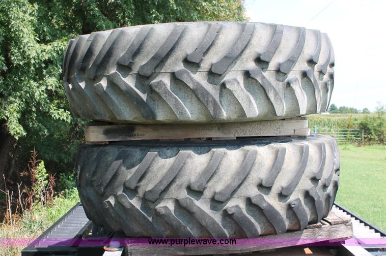 image for item C2671 (4) Titan 20.8R38 sprayer tires and wheels