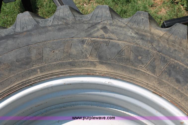 image for item C2671 (4) Titan 20.8R38 sprayer tires and wheels