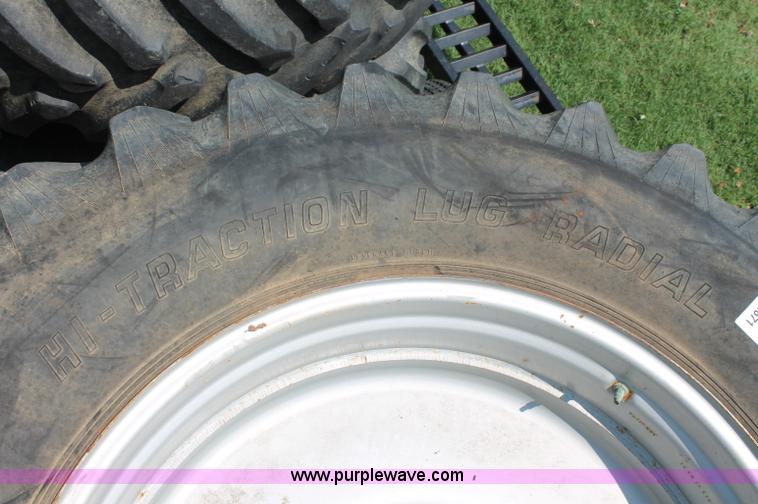 image for item C2671 (4) Titan 20.8R38 sprayer tires and wheels