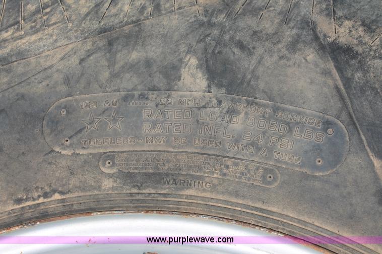 image for item C2671 (4) Titan 20.8R38 sprayer tires and wheels