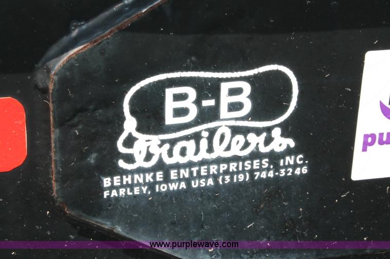 image for item C2672 B & B 20' sprayer trailer