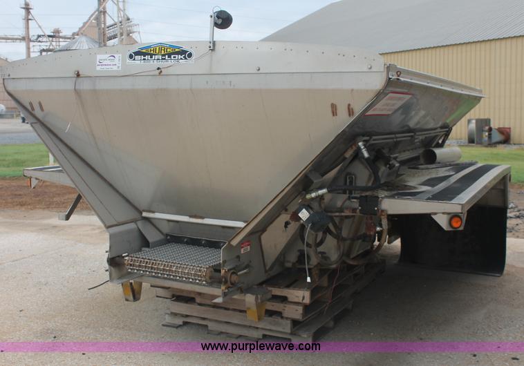 image for item C2674 2007 Chandler 12' stainless steel truck spreader