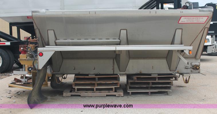image for item C2674 2007 Chandler 12' stainless steel truck spreader