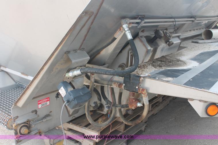 image for item C2674 2007 Chandler 12' stainless steel truck spreader