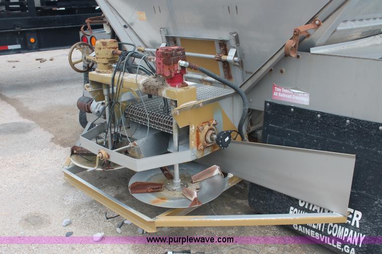 image for item C2674 2007 Chandler 12' stainless steel truck spreader