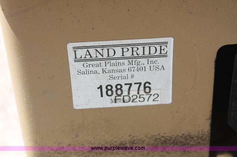 image for item C2733 Land Pride FD2572 rotary mower