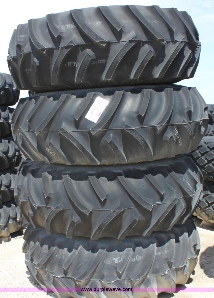 image for item D5470 (4) Firestone Super all Traction 24.5-32 tires
