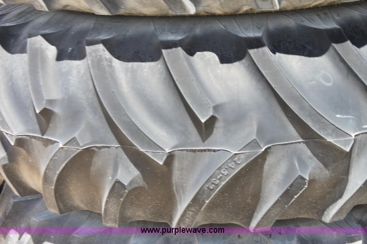 image for item D5470 (4) Firestone Super all Traction 24.5-32 tires