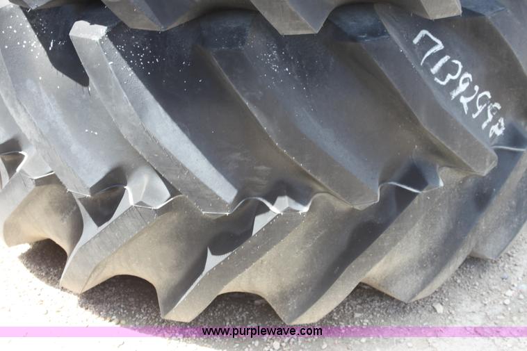 image for item D5475 (2) Goodyear STR 800/65R32 tires