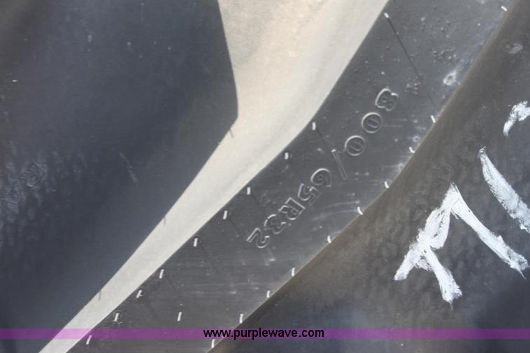 image for item D5475 (2) Goodyear STR 800/65R32 tires