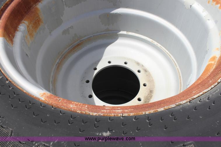 image for item D5475 (2) Goodyear STR 800/65R32 tires