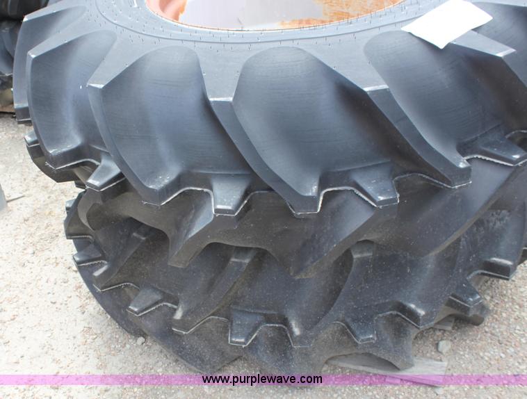 image for item D5484 (2) Goodyear Specaial Sure Grip TD8 18.4-26 tires