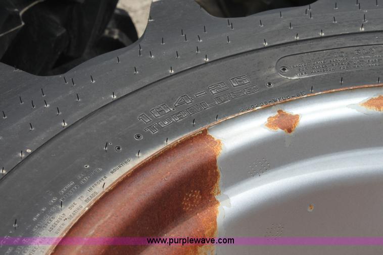 image for item D5485 (2) Goodyear Specaial Sure Grip TD8 18.4-26 tires