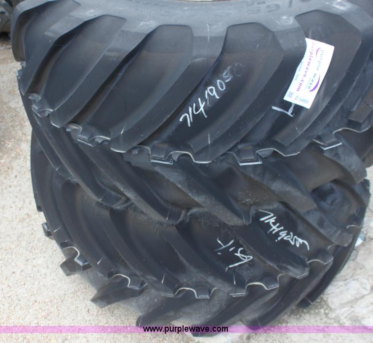 image for item D5489 (2) Michelin Mega X 750/65R26 tires