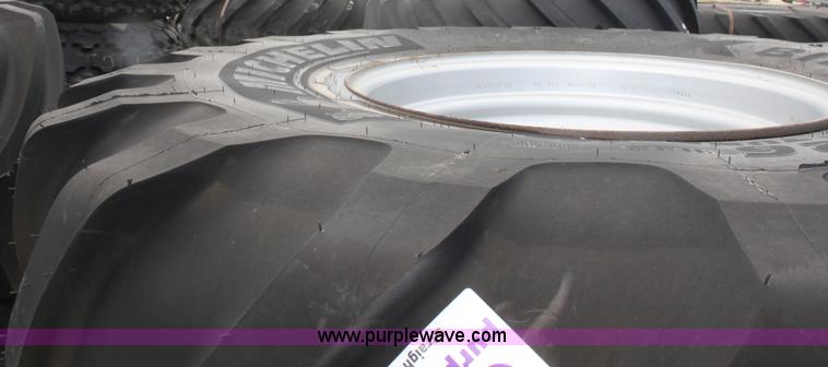 image for item D5490 (2) Michelin Mega X 750/65R26 tires