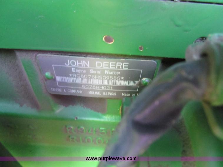 image for item F5506 1993 John Deere 9500 combine