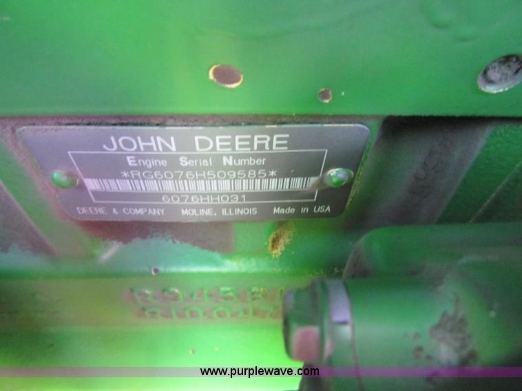 image for item F5506 1993 John Deere 9500 combine