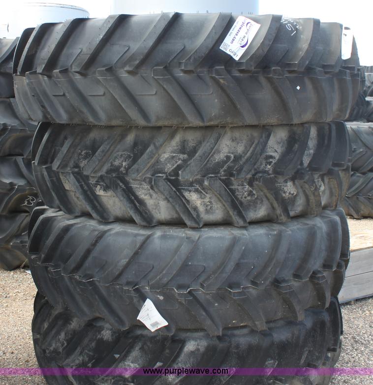 image for item G4521 (4) Michelin 480/80R42 Agribib tires