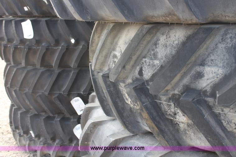 image for item G4521 (4) Michelin 480/80R42 Agribib tires