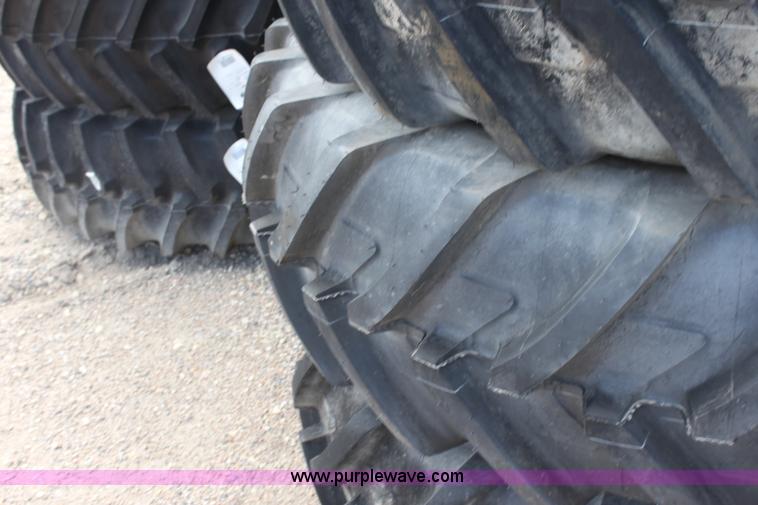image for item G4521 (4) Michelin 480/80R42 Agribib tires