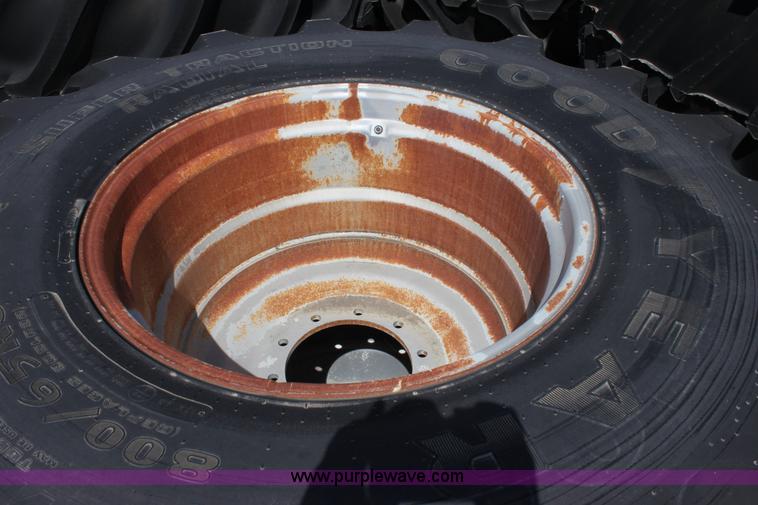 image for item G4544 (2) Goodyear 800/65R32 tires