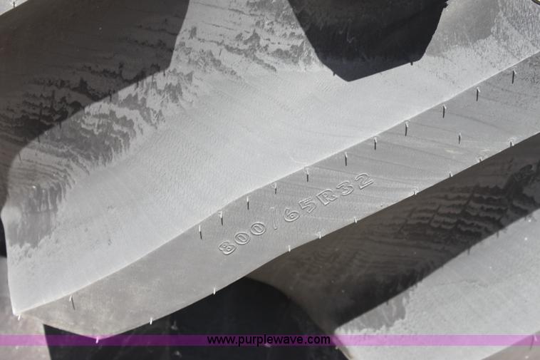 image for item G4544 (2) Goodyear 800/65R32 tires