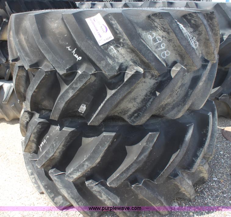 image for item G4545 (2) Goodyear 800/65R32 tires