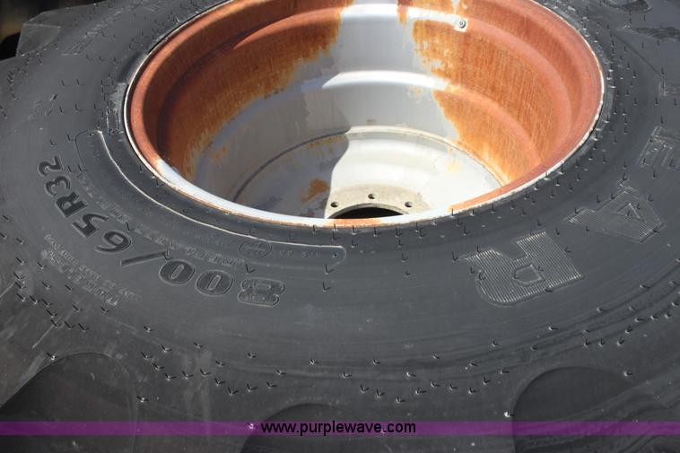 image for item G4545 (2) Goodyear 800/65R32 tires