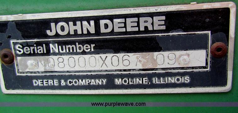 image for item N9091 (3) John Deere 8300 drills