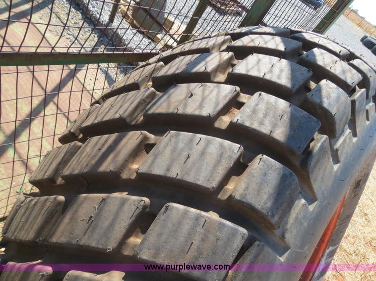 image for item S9501 (2) 18.4-26 grain cart tires and wheels