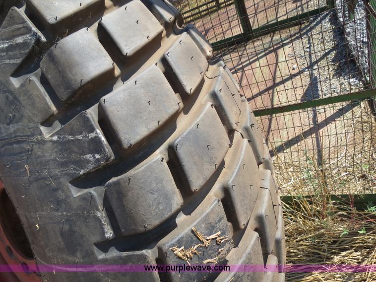 image for item S9501 (2) 18.4-26 grain cart tires and wheels