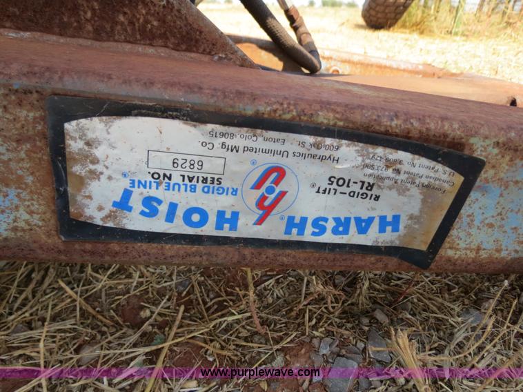 Harsh RL105 hoist in Elk City, OK Item S9505 sold Purple Wave