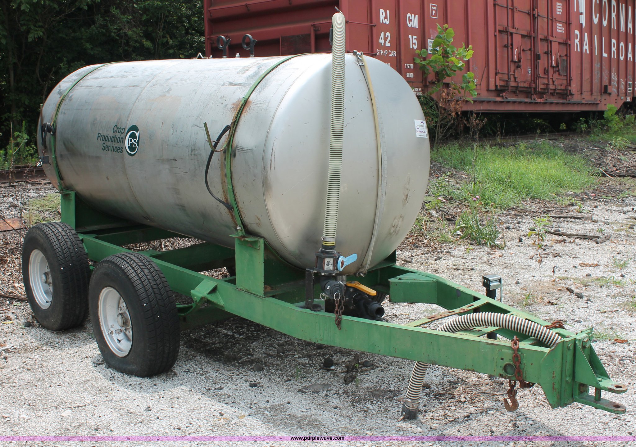 1971 nurse tank in Russellville, KY Item C2635 sold Purple Wave