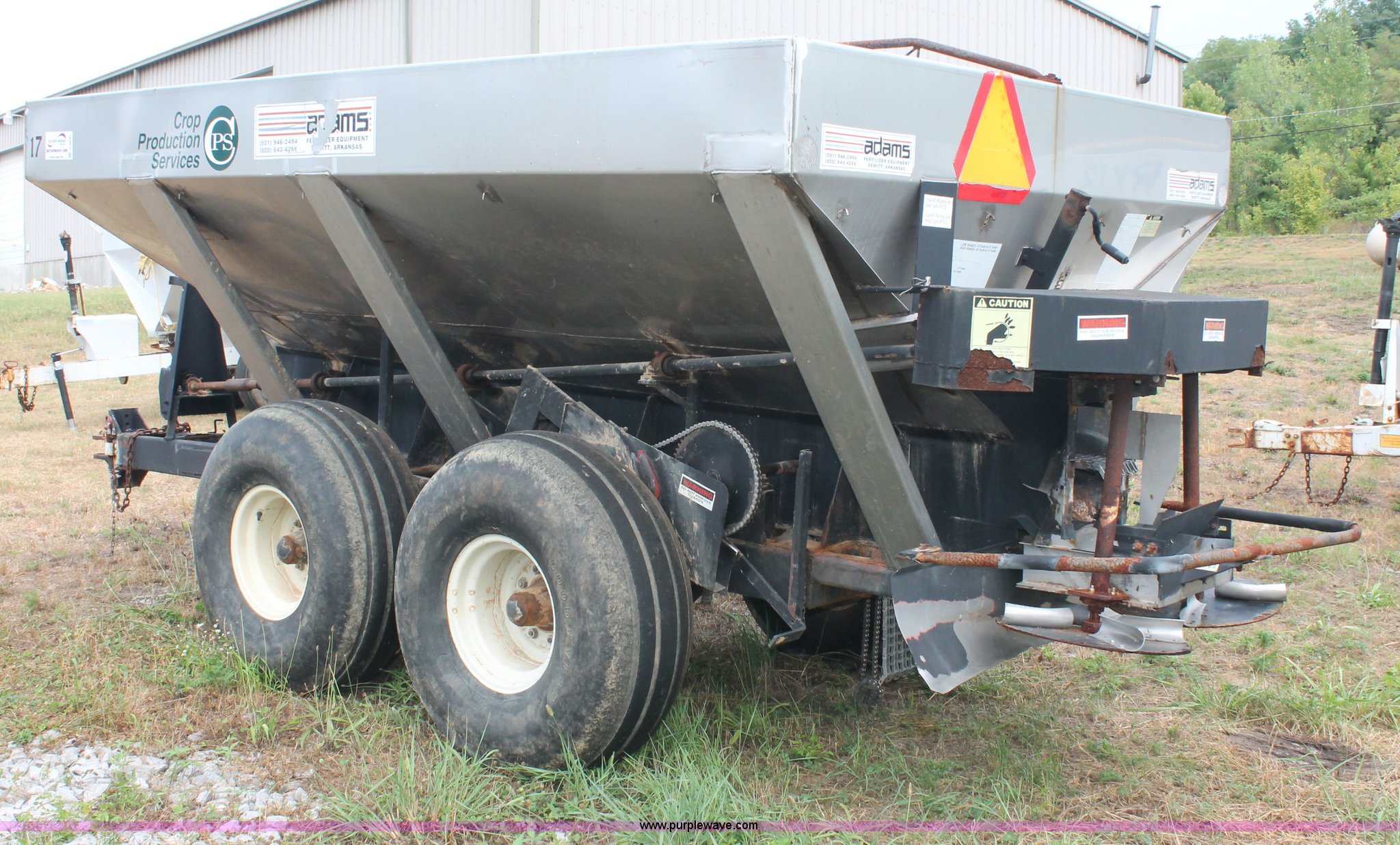 Adams dry fertilizer spreader in Russellville, KY Item C2647 sold