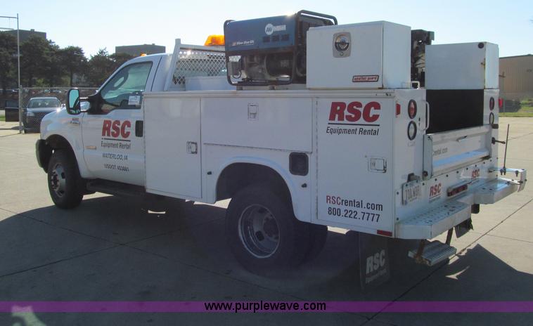 image for item A8433 2007 Ford F350 XL Super Duty service truck