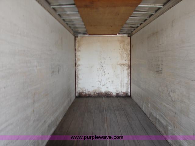 image for item B1458 1984 Dunham 45' storage semi trailer