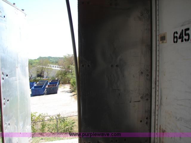 image for item B1458 1984 Dunham 45' storage semi trailer