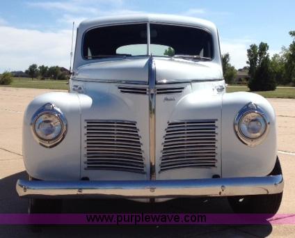 image for item B1461 1940 Plymouth P-10 Deluxe