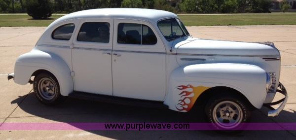 image for item B1461 1940 Plymouth P-10 Deluxe
