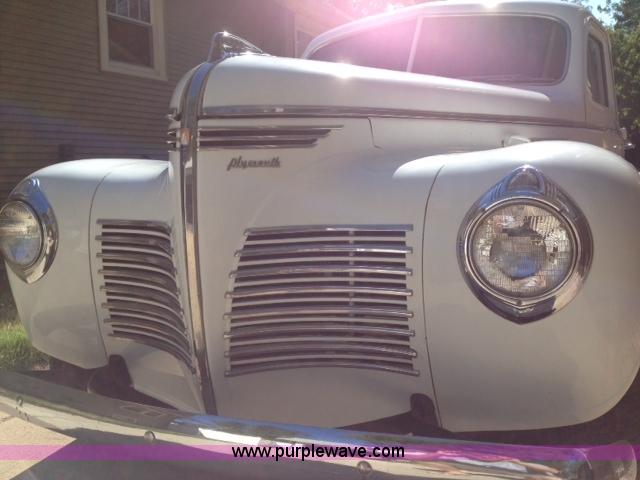 image for item B1461 1940 Plymouth P-10 Deluxe