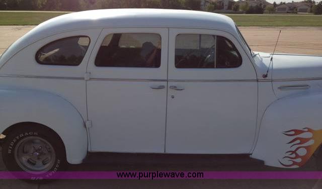 image for item B1461 1940 Plymouth P-10 Deluxe