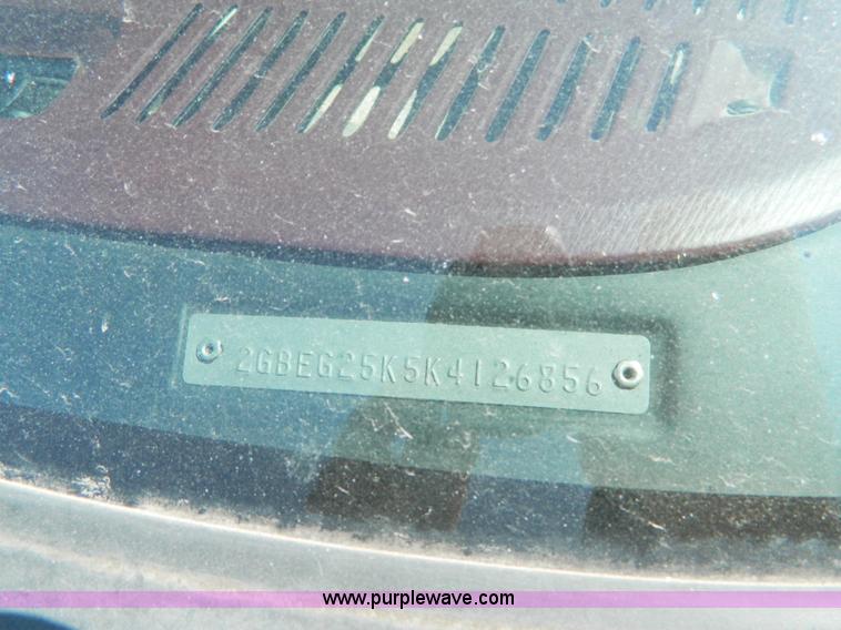 image for item B3823 1989 Chevrolet G20 van