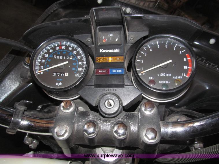 image for item B5168 1996 Kawasaki 1000 motorcycle