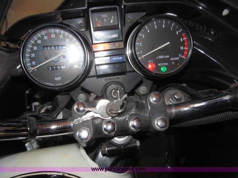 image for item B5168 1996 Kawasaki 1000 motorcycle