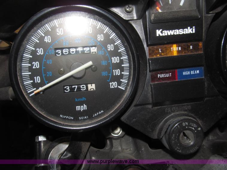 image for item B5168 1996 Kawasaki 1000 motorcycle