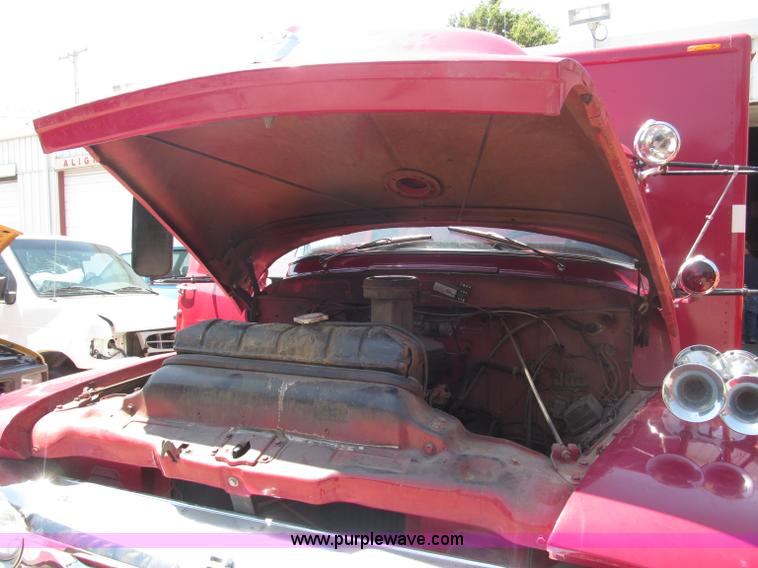 image for item B5174 1956 Ford F800 Big Job pumper truck