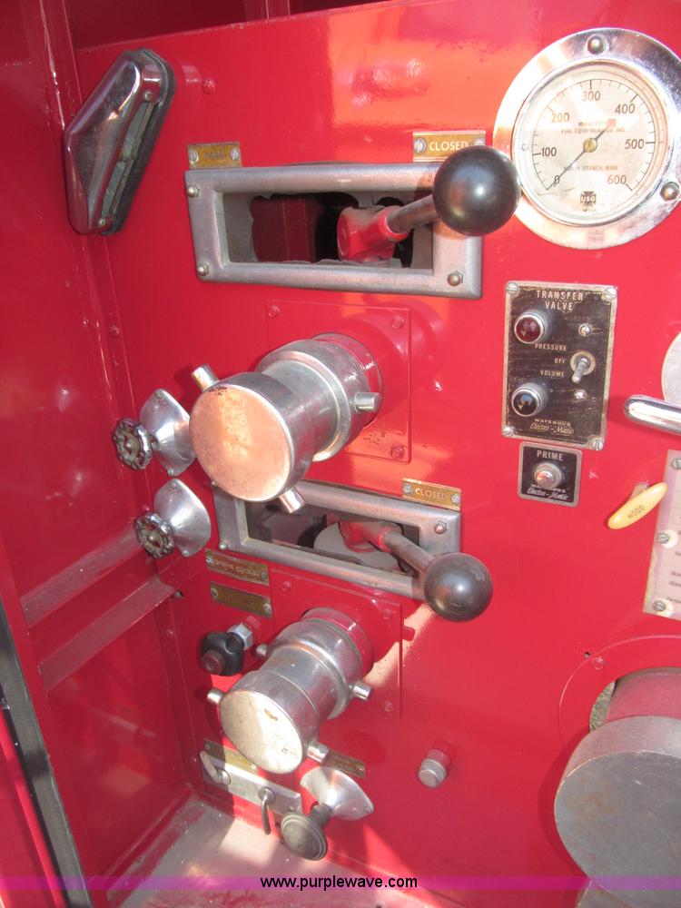 image for item B5174 1956 Ford F800 Big Job pumper truck