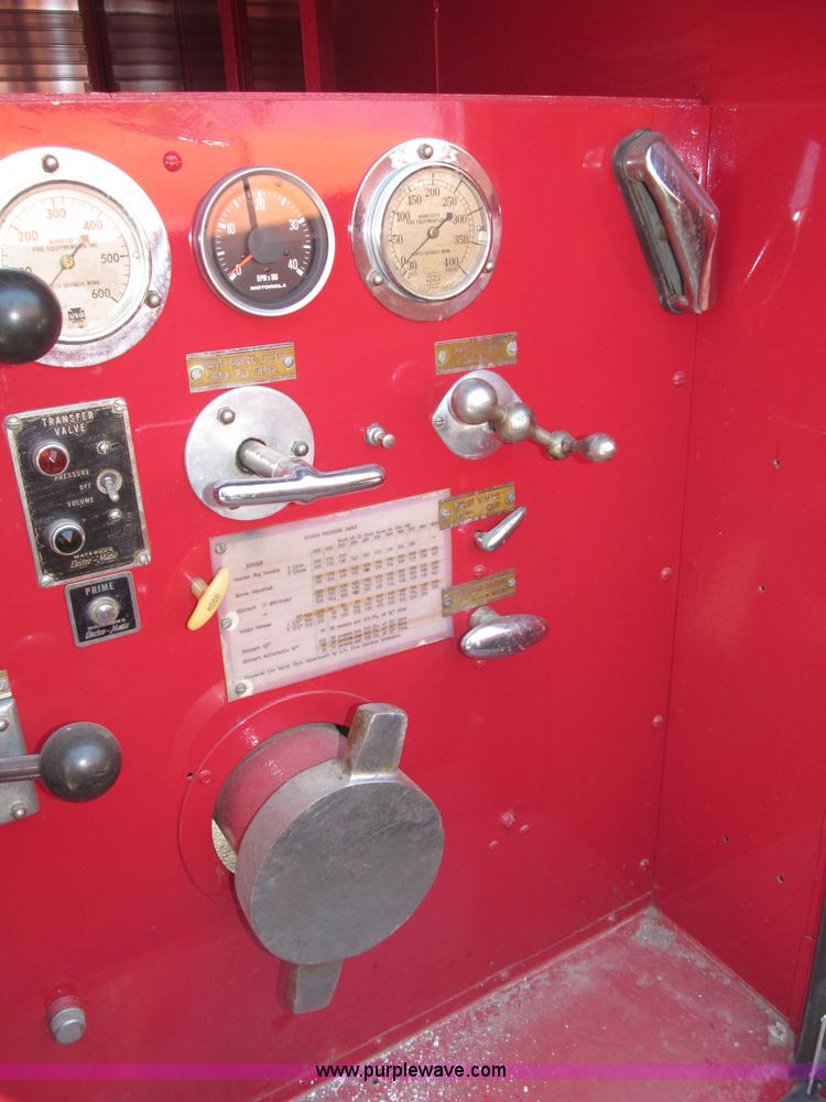 image for item B5174 1956 Ford F800 Big Job pumper truck