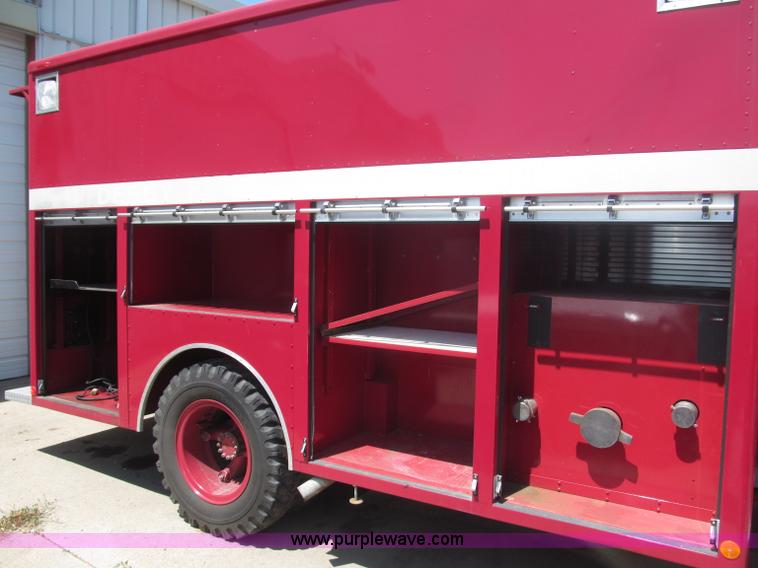 image for item B5174 1956 Ford F800 Big Job pumper truck